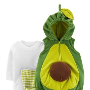 Baby avocado costume worn once (2020 size 12m)